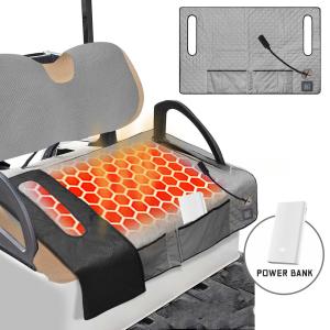 Overheat Protection Golf Heating Pad For Golf Cart Heating Seat Cushion Washable