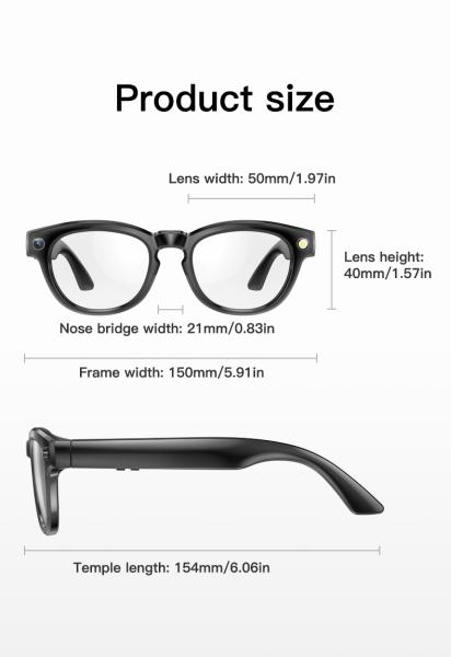 AI Intelligent Voice Interaction With Color-Changing PC Lenses Smart Glass
