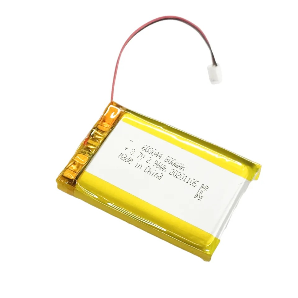603044 Rechargeable Battery Pack  3.7V 800mAh Lithium Ion Li Polymer Battery