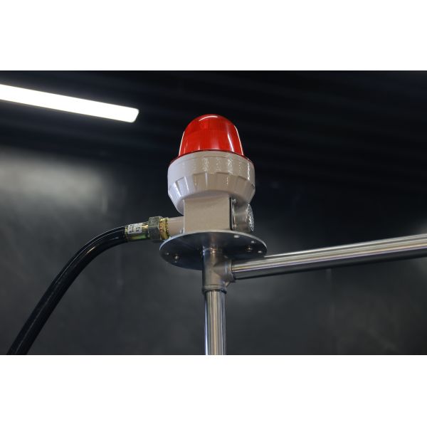 Mobile Portable Shower and Eyewash with 65L Tank Capacity, 304 SS Material, and ANSI Z358.1-2014 Certified