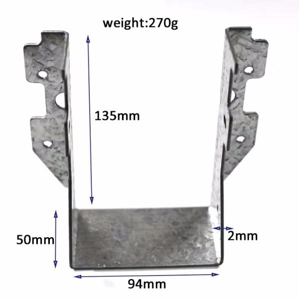 Bracket de carga pesada personalizado Bracket de truss de estampação de metal de aço inoxidável moderno resistente à corrosão