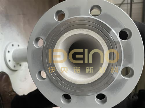 Anti Wear 10mm Ceramic Lined Pipe Elbows Ceramic Lined Pipe Mainly For Lithium Battery