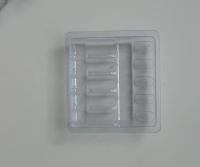 Ampoule en plastique transparent ampoule 1 ml, 2 ml, 3 ml, 5 ml, 10 ml ampoule en plastique plateau de flacon peut être personnalisé