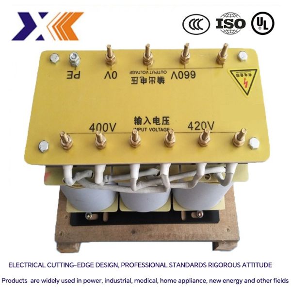 Customizable High Voltage and Power Three Phase Audio Transformer for Energy Devices