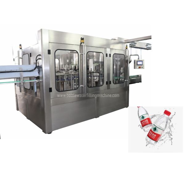 Завинчивая пробка машины завалки бутылки с водой ярлыка 500ML SUS304 OPP пластиковая