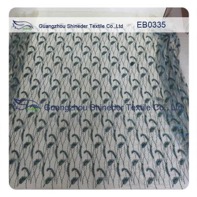 Bluebird‘s feather lightweight breathable embroidery for lady dress or garment