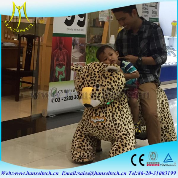 Hansel adult ride on toys motorized battery coin animal scooters ride on lawn mower for family parties and events