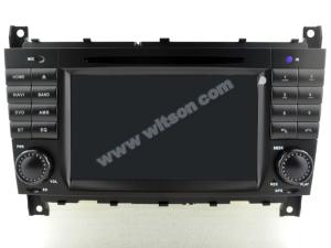 7" tela com a plataforma de DVD para a classe W203 W209 C180 C200 C220 C230 2005