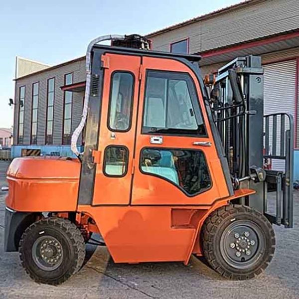 New Diesel Forklift Truck 3500kgs 3.5 Ton Forklift Diesel With Cabin