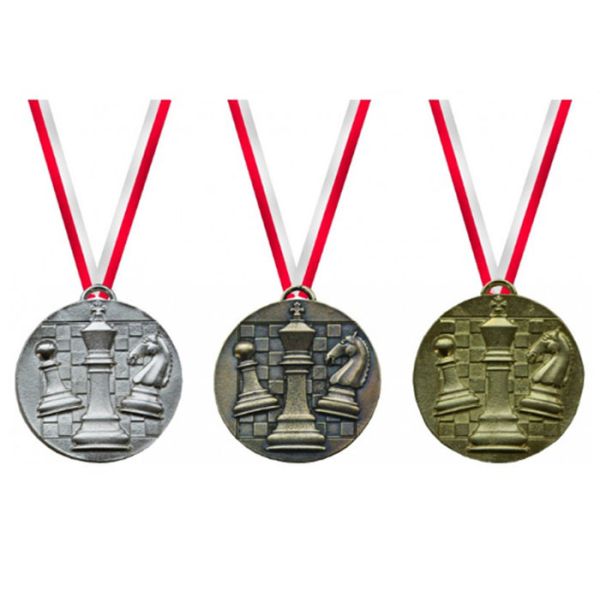 Round Copper Metal Award Medals Original Material Color Die Casting Process