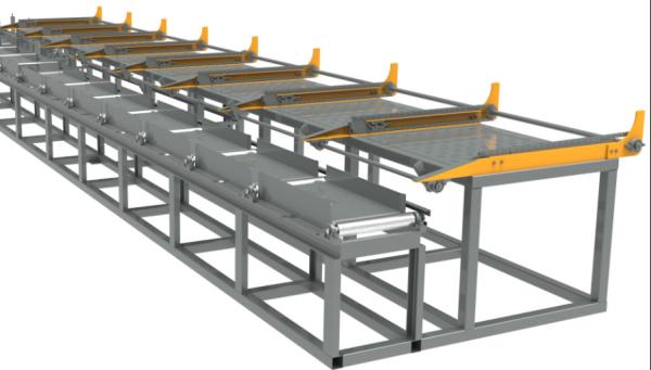 Linha automática máquina 100m/Min da tesoura do Rebar da largura 500mm do de ponta