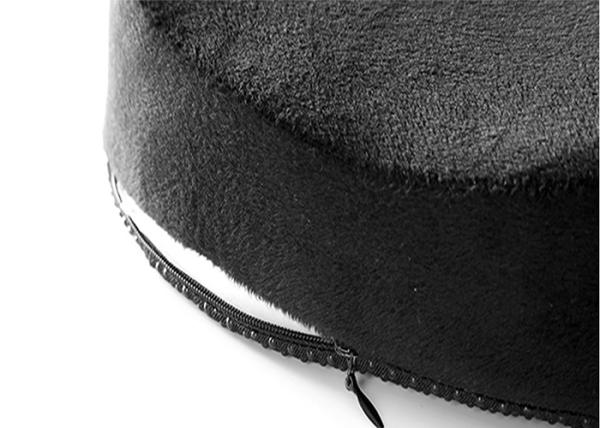 Wheelchair Massage Memory Foam Car Seat Pad , Black Memory Foam Travel Seat Cushion