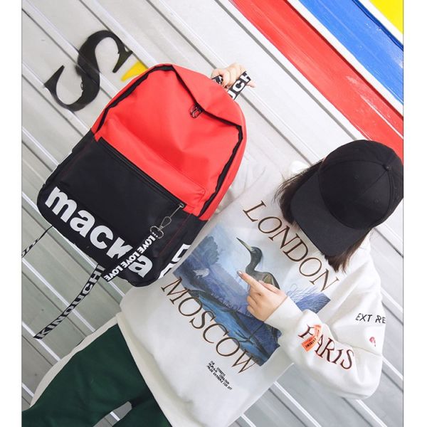 2018 stylish teenage school bags korean style travel leisure backpack