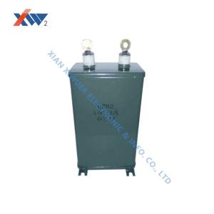 Polipropileno do capacitor do filme do poder de CZ82 2KVDC 10uF com isolador cer