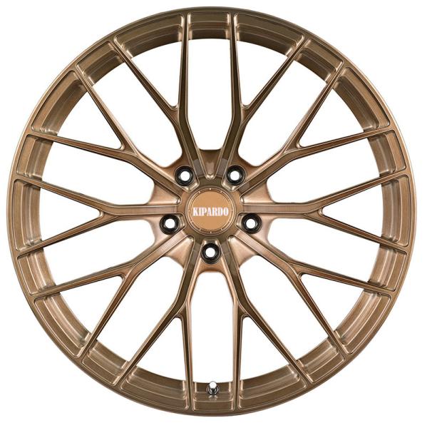Rodas forjadas de grande resistência da liga do carro do Gunmetal