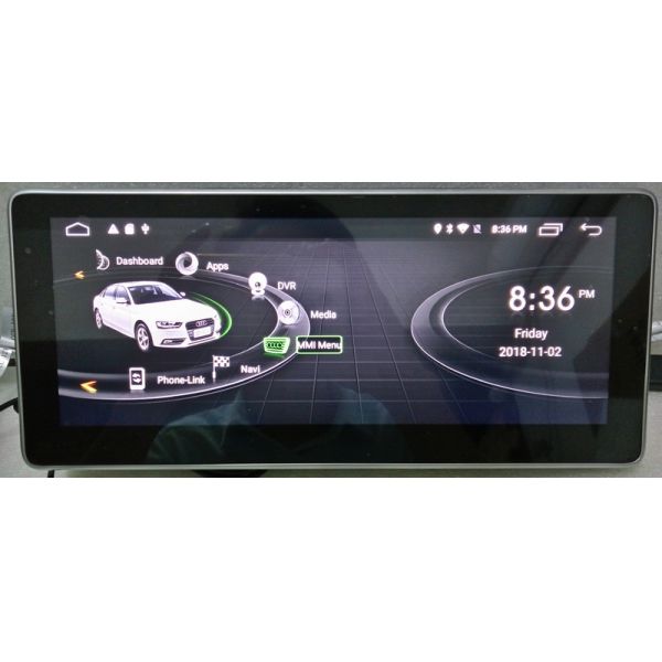 Ouchuangbo wholesale Car Radio gps navi for 10.25 Audi Q7 2006-2015 With mirror link 1080 video android 9.0 4GB+64GB