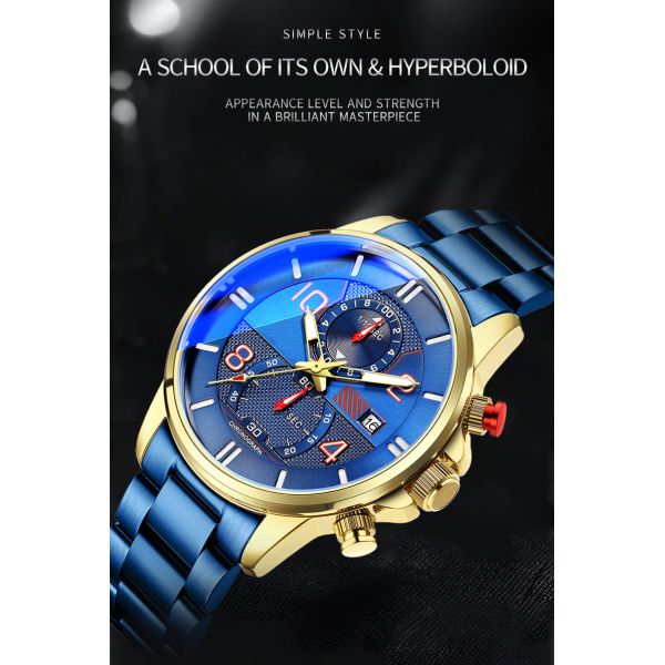 non mechanical Quartz Battery Wristwatches 69g ODM Acceptable