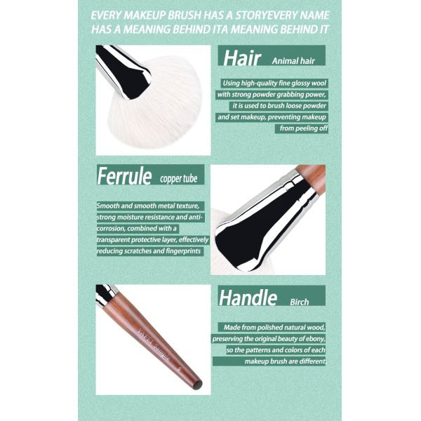 282A18023 Luxury 23pcs Make Up Brushes Animal Hair Professional Makeup Brush Set Private Label Custom Logo