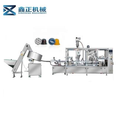 High Efficiency Automatic Capsule Filler Two Lanes  K Cup Packing Machine