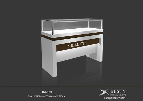 Color Matching Jewellery Display Showcase