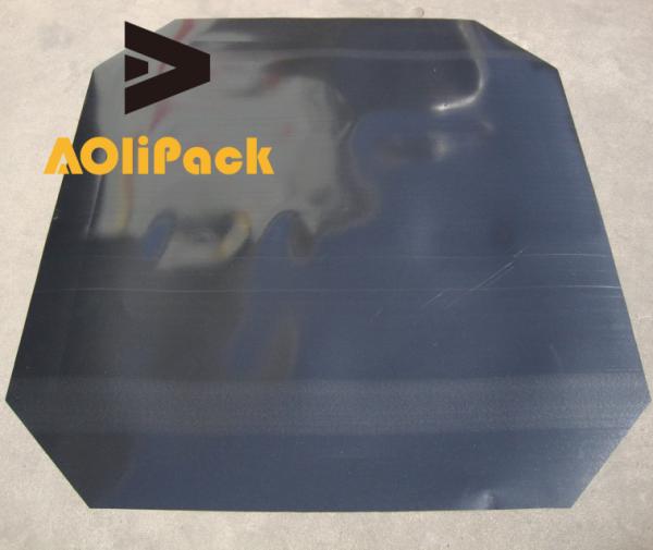 Compacted HDPE Plastic Slip Sheet Pallet  For Push And Pull Machine