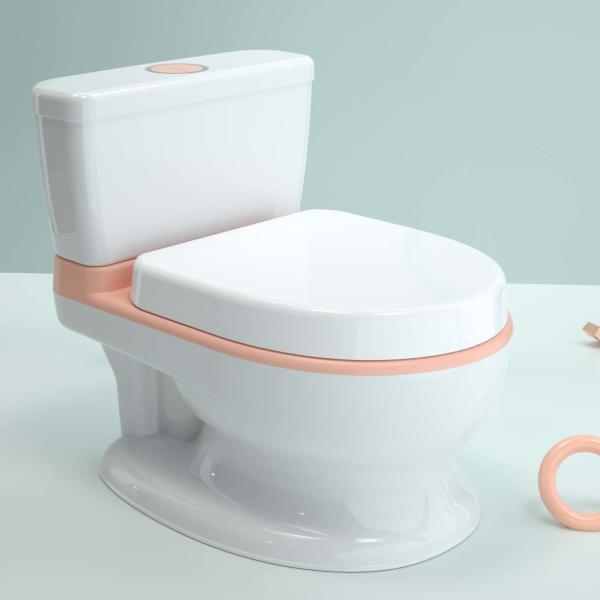 Eco Amigável Imprimir Baby Potty Treinador Música Som Banheiro Potty Leve Cadeira de Treinamento para Crianças