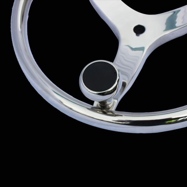 Control Knob Include Stainless Steel Boat Steering Wheel High Wear Resistance