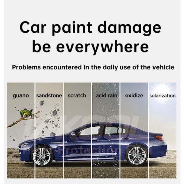 Прибор теплостойкой автомобильной ясной краски пальто жидкостный касается вверх краске