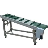 Convector de banda de banda de 800 mm de ancho con pared lateral ajustable