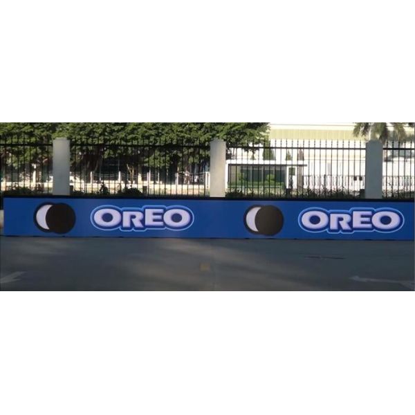 Waterproof Stadium Perimeter Led Display With MBI5153 Driver IC Light Weight