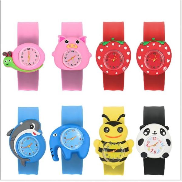 Милые дети животных 3BAR водоустойчивые наблюдают пластиковый красочный дозор Ultraman