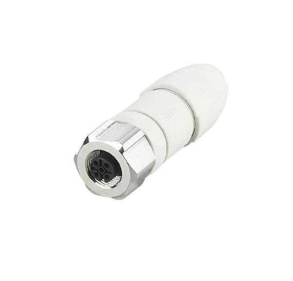 EVF565 Female Wirable Connectors Ifm Safe Cable Connection With Screw Terminals