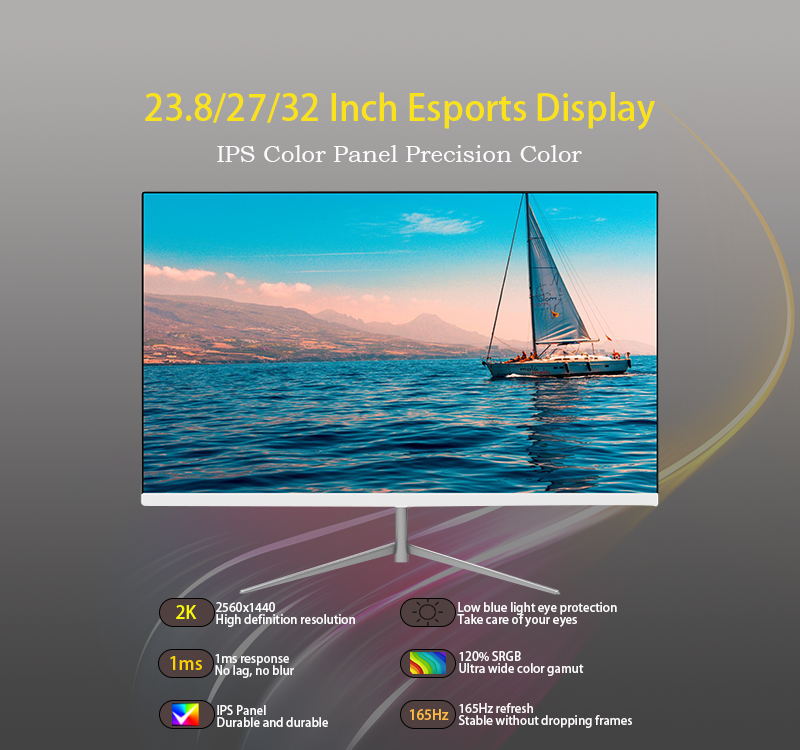 1920x1080 2160x1440 27 Inch Office Monitor 1k 2k Computer Monitor Anti Blue Light