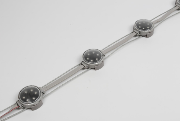 Module lumineux LED RVB+W 40mm haute luminosité DC24V IP67, source lumineuse ponctuelle LED avec contrôle DMX512