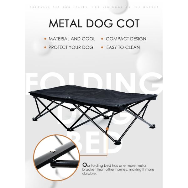 шестерня Оксфорд любимца дюйма 46x24x10 на открытом воздухе повысила кровати большого складного любимца на открытом воздухе