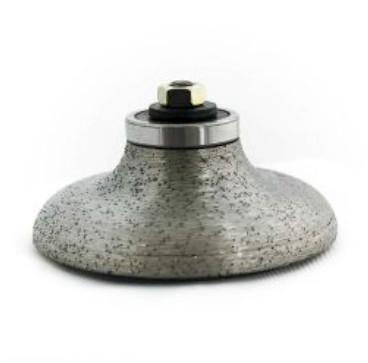 Metal Bond System Vacuum Brazed Router Bits F Shape For Portable Profile Machines