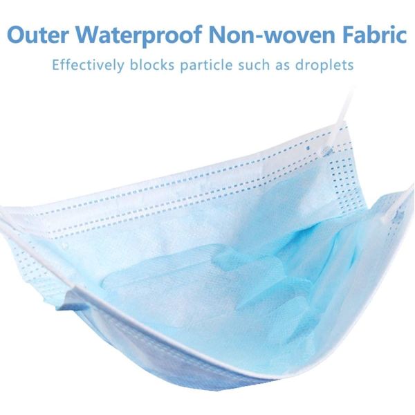 3 Layer 95% BFE Disposable Surgical Face Mask
