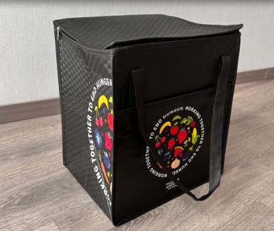 Insulate Bag Pack Take Out Custom Logo Large Freezer Heavy Duty Insulated Restaurant Heated Food Delivery Bag Extra Large
