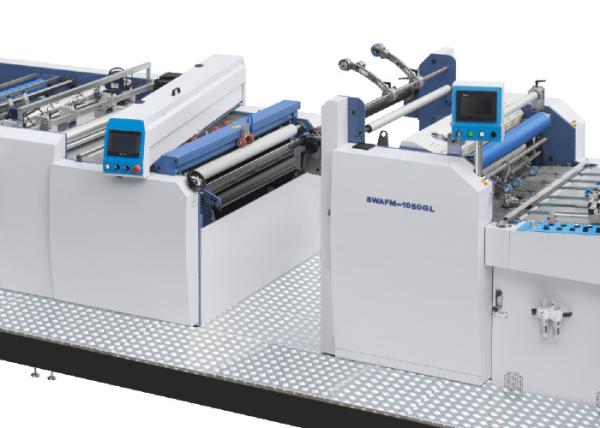 Industrial Thermal Film Laminating Machine High Speed English Language
