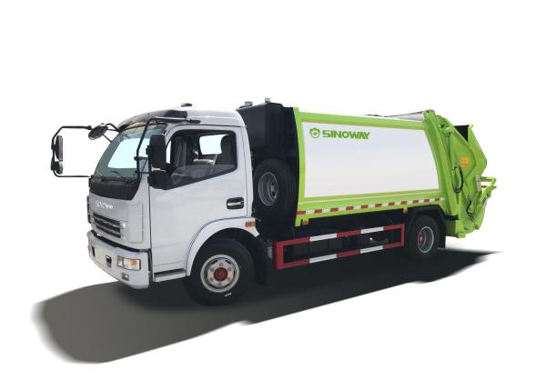 4×2 Chassis Sanitation Garbage Collection Truck Waste Removal Trucks 95km/H Max Speed