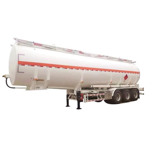 3.5 Kingpin 42L Loading 3 Axle Diesel Fuel Tanker Trailer