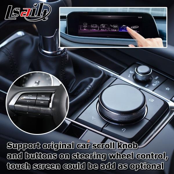 Android interface for Mazda CX30 2020 GPS navigation youtube interface