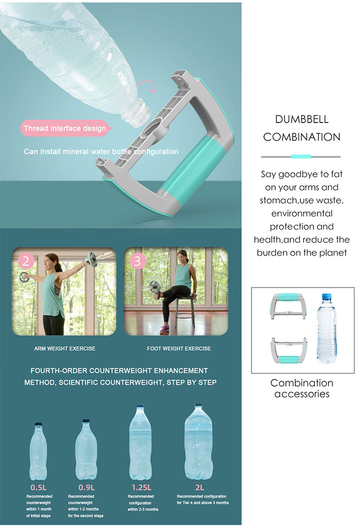 Набор ролика колеса Ab колеса тренировки стабилизированной ручки PP многофункциональный подбрюшный