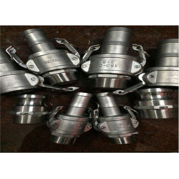Male And Female Ends C / E Type 316 Stainless Steel Quick Release Couplings