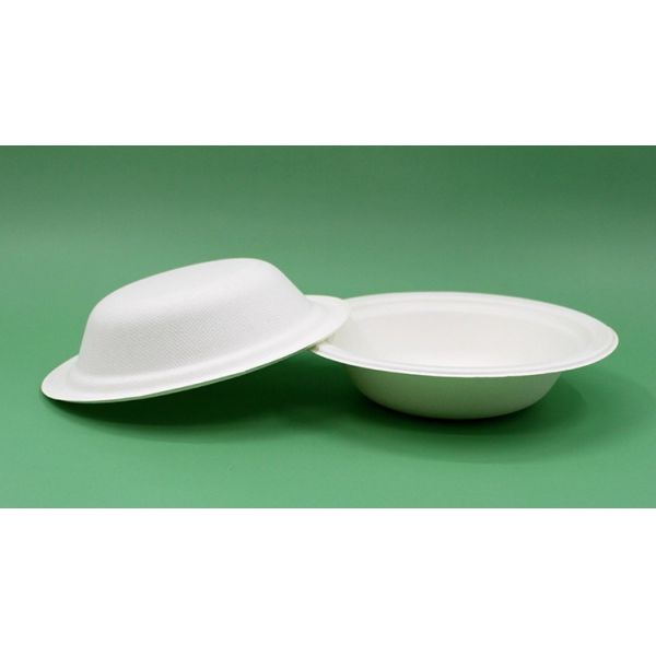 Customizable 220ml Biodegradable Disposable Tableware Bowl for Dogs Cats and Pets