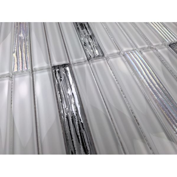 Elegant And Stunning 300x300 Wall Glass Mosaics For Building And Creative Decoration