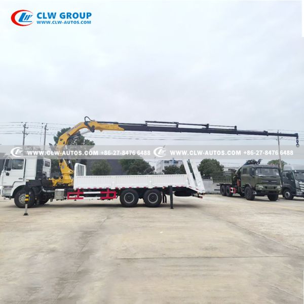 16-Ton Knuckle Boom Truck Mounted Crane with 360° Continuous Rotation and Lightweight High-Strength Structure
