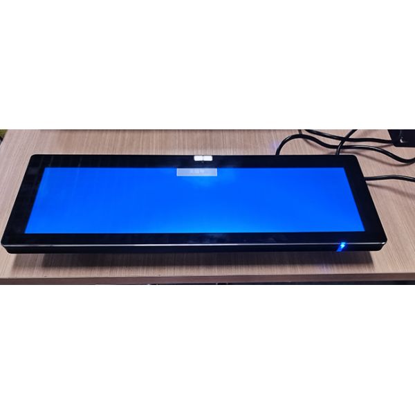 19.5 Inch Ultra Wide Stretched Bar LCD Display Digital Signage  High Brightness