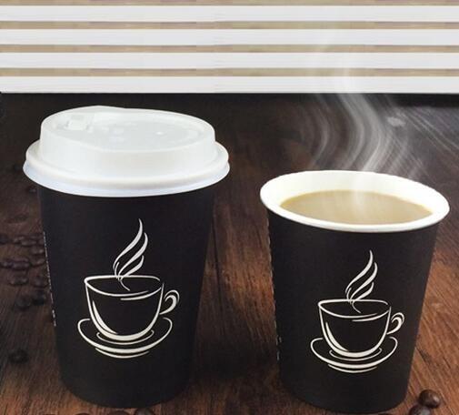 Paper Mug Plastic Coffee Lids , Food Grade White Coffee Lids Environmental Protection