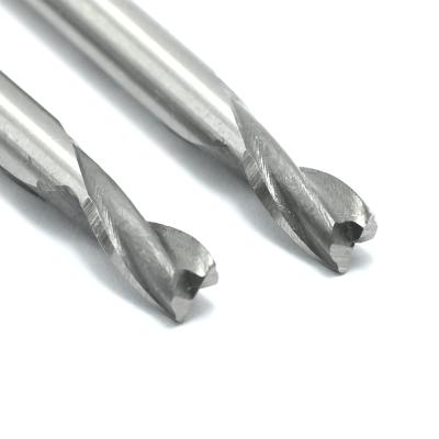 End mill with tooth on end D=6 l=13 L=57 HSS4241 Z=4 d of shank=6 GOST 32831